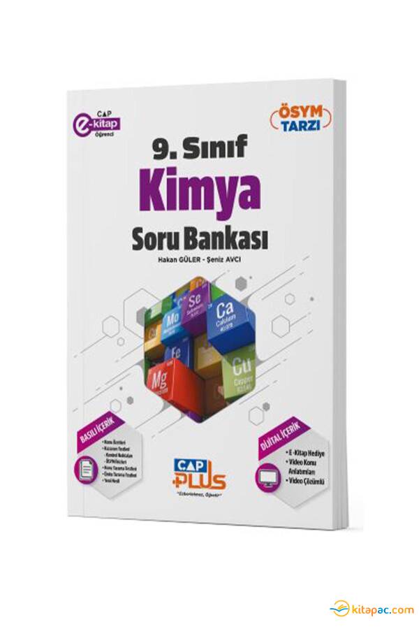 ÇAP 9.Sınıf KİMYA PLUS Soru Bankası Anadolu Lisesi - 1