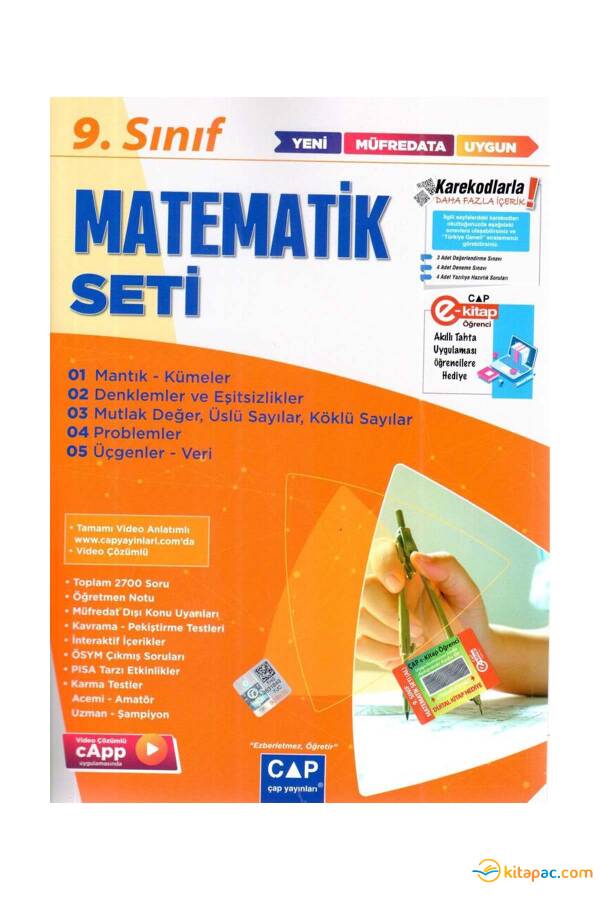 ÇAP 9.Sınıf MATEMATİK SET Anadolı Lisesi - 1