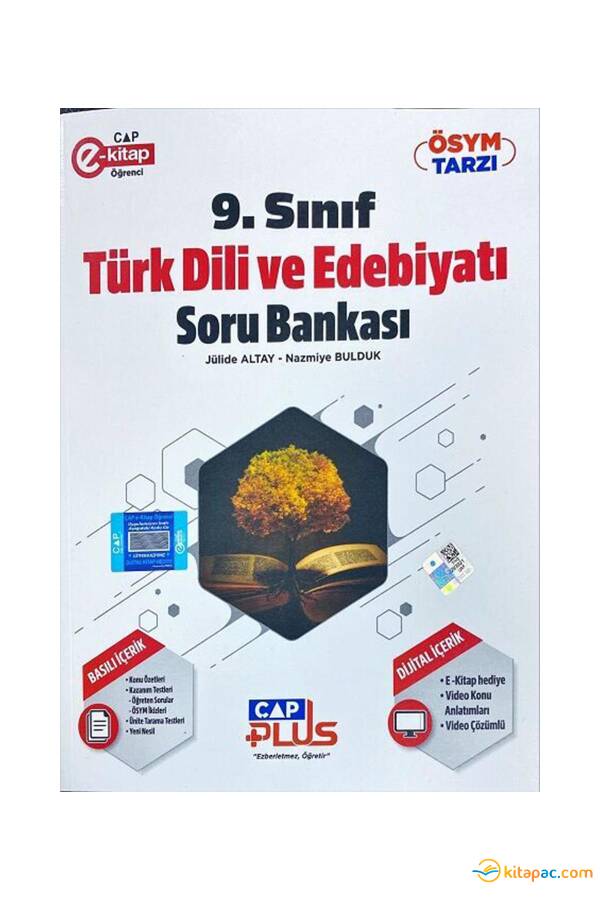 ÇAP 9.Sınıf TÜRK DİLİ ve EDEBİYATI Plus Soru Bankası Anadolu Lisesi - 1