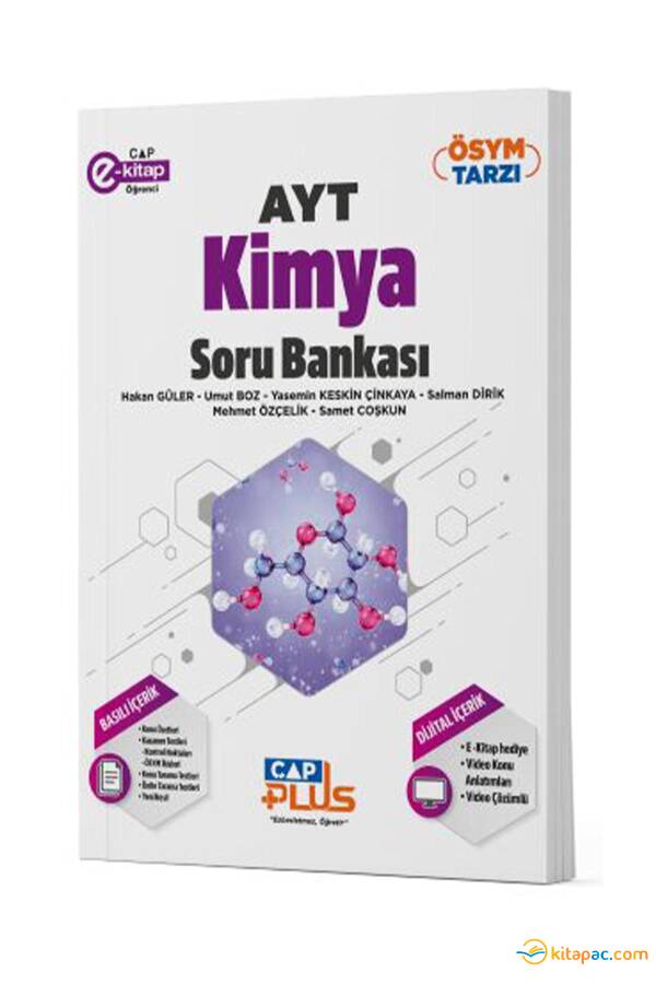 ÇAP AYT KİMYA Plus Soru Bankası - 1