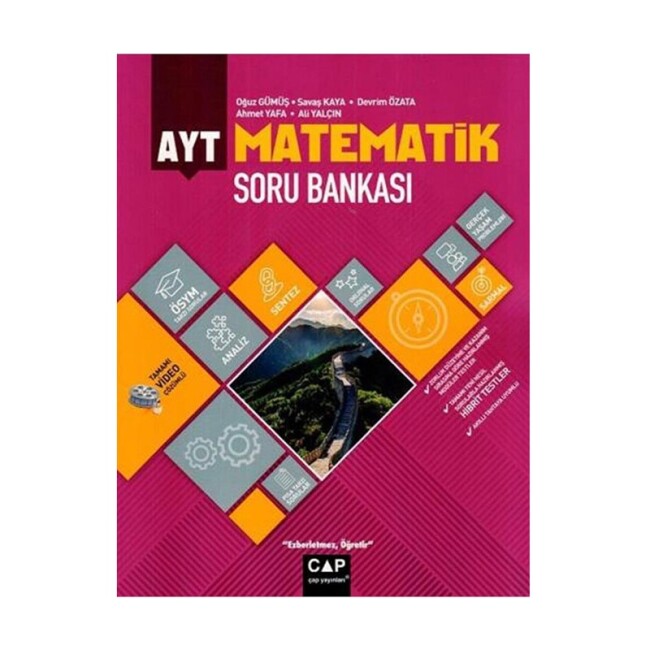 ÇAP AYT MATEMATİK Soru Bankası - ÇAP YAYINLARI