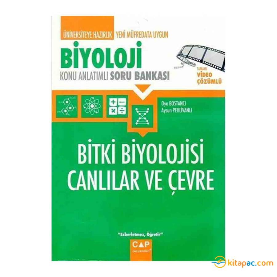 ÇAP BİYOLOJİ BİTKİ BİYOLOJİSİ CANLILAR VE ÇEVRE Konu Anlatımı - 1