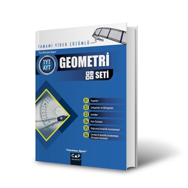 ÇAP ÇAP TYT AYT GEOMETRİ SETİ - ÇAP YAYINLARI