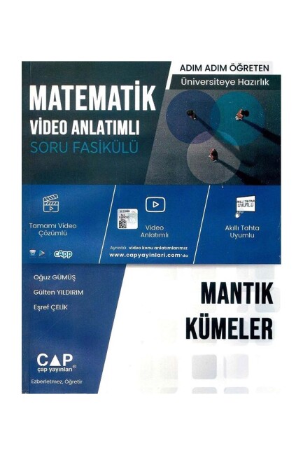 ÇAP MATEMATİK MANTIK - KÜMELER Konu Anlatımlı Soru Bankası - ÇAP YAYINLARI