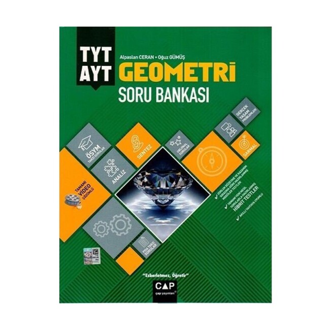 ÇAP TYT-AYT GEOMETRİ Soru Bankası - ÇAP YAYINLARI