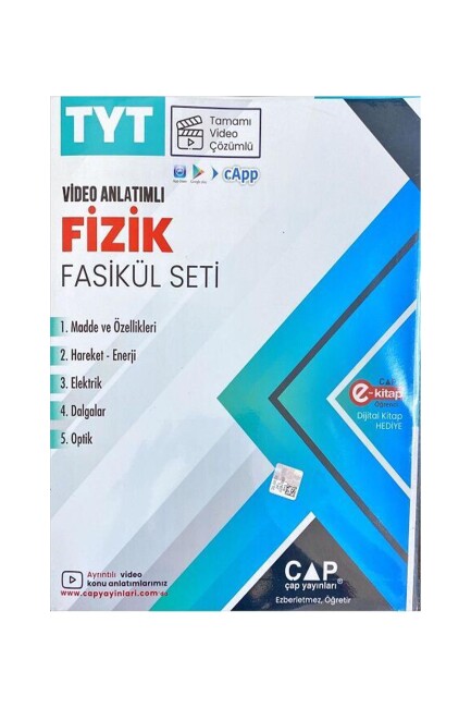 ÇAP TYT FİZİK SETİ - ÇAP YAYINLARI