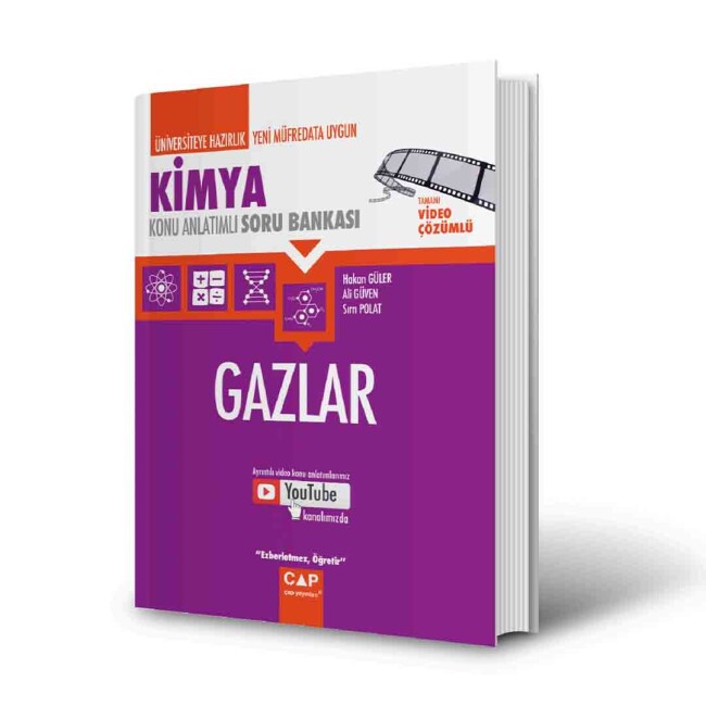 ÇAP TYT KİMYA GAZLAR Konu Anlatımlı Soru Bankası - ÇAP YAYINLARI