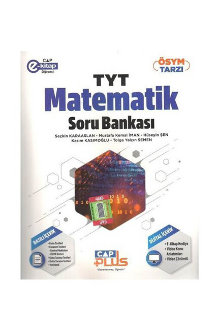 ÇAP TYT MATEMATİK PLUS Soru Bankası - ÇAP YAYINLARI
