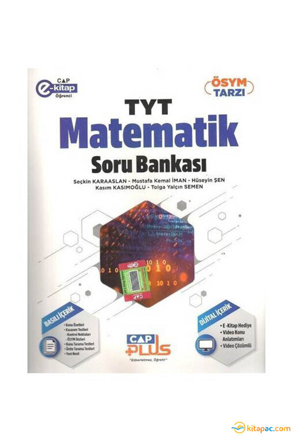 ÇAP TYT MATEMATİK PLUS Soru Bankası - 1