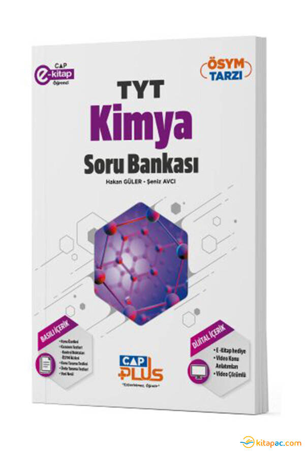 ÇAP TYT PLUS KİMYA SORU BANKASI - 1