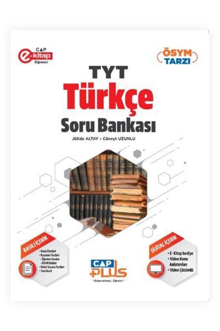 ÇAP TYT TÜRKÇE PLUS Soru Bankası - ÇAP YAYINLARI