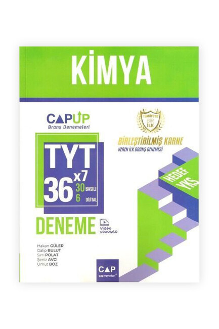 ÇAP UP TYT KİMYA 30x6 DENEME - ÇAP YAYINLARI