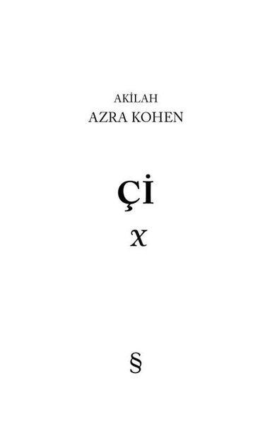 Çİ .......... Azra Kohen - 1