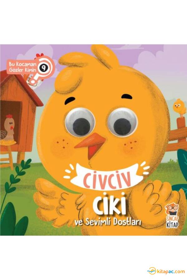 CİV CİV CİKİ VE SEVİMLİ DOSTLARI- BU KOCAMAN GÖZLER KİMİN? 9 - 1