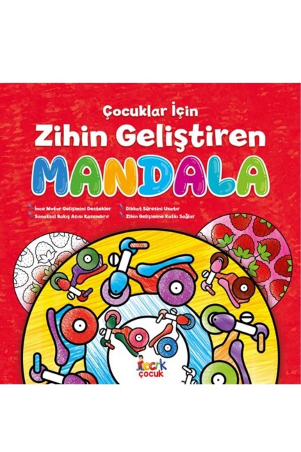 ÇOCUKLAR İÇİN ZİHİN GELİŞTİREN MANDALA KİTABI - BICIRIK YAYINLARI