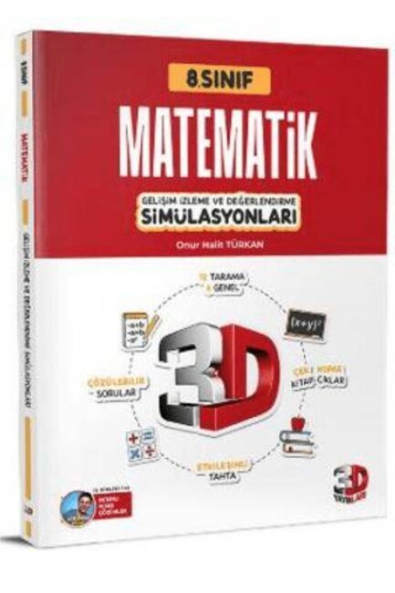 3D 8.Sınıf LGS FEN BİLİMLERİ SİMÜLASYON DENEMELERİ - 3D YAYINLARI