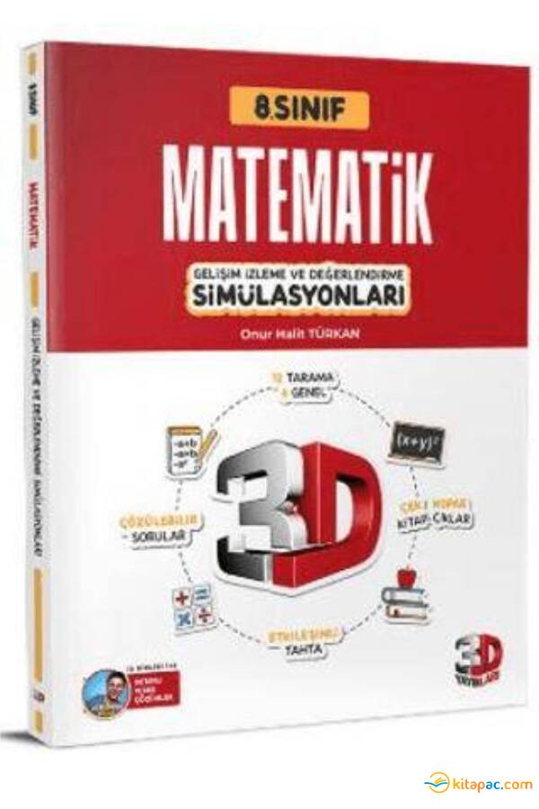 3D 8.Sınıf LGS FEN BİLİMLERİ SİMÜLASYON DENEMELERİ - 1
