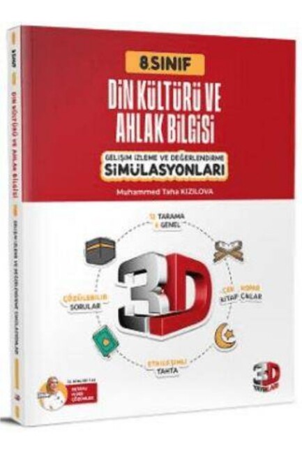 3D 8.Sınıf LGS İNGİLİZCE SİMÜLASYON DENEMELERİ - 3D YAYINLARI