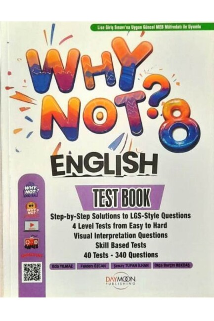 DAYMOON 8.SINIF LGS WHY NOT TEST BOOK - DAYMOON 