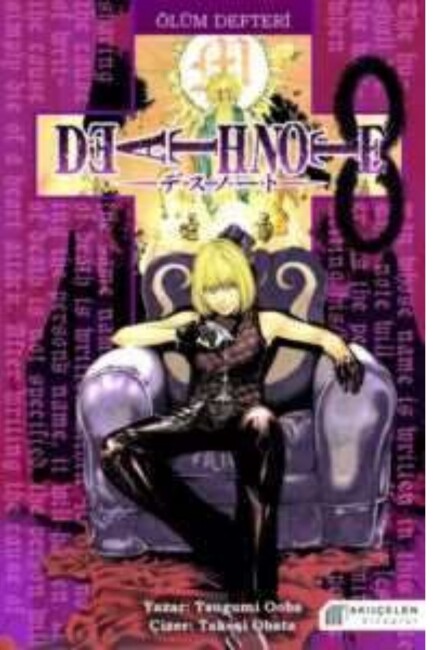 DEATH NOTE - ÖLÜM DEFTERİ 8 - AKIL ÇELEN KİTAPLAR