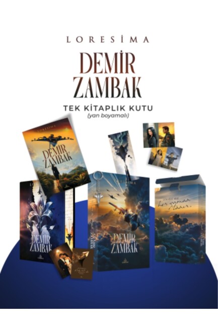 DEMİR ZAMBAK - 1 -YAN BOYAMALI KUTULU - EPHESUS YAYINLARI