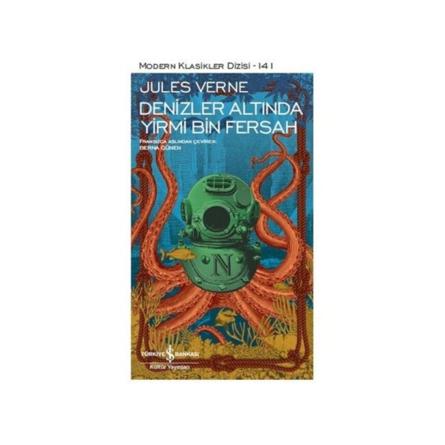 DENİZLER ALTINDA YİRMİ BİN FERSAH - İŞ BANKASI KÜLTÜR YAYINLARI 