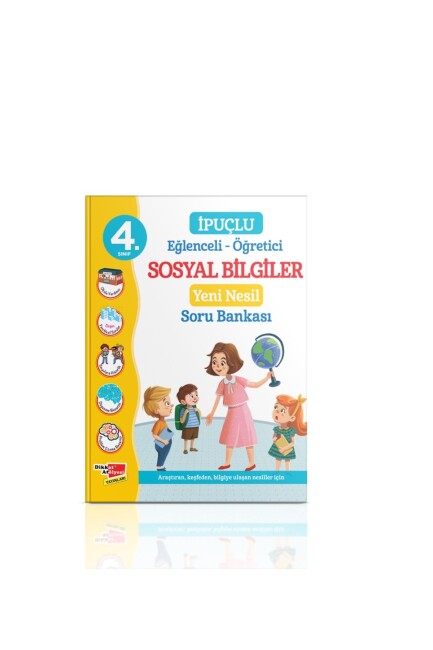 DİKKAT ATÖLYESİ 4.Sınıf İPUÇLU SOSYAL BİLGİLER Yeni Nesil Soru Bankası - DİKKAT ATÖLYESİ YAYINLARI