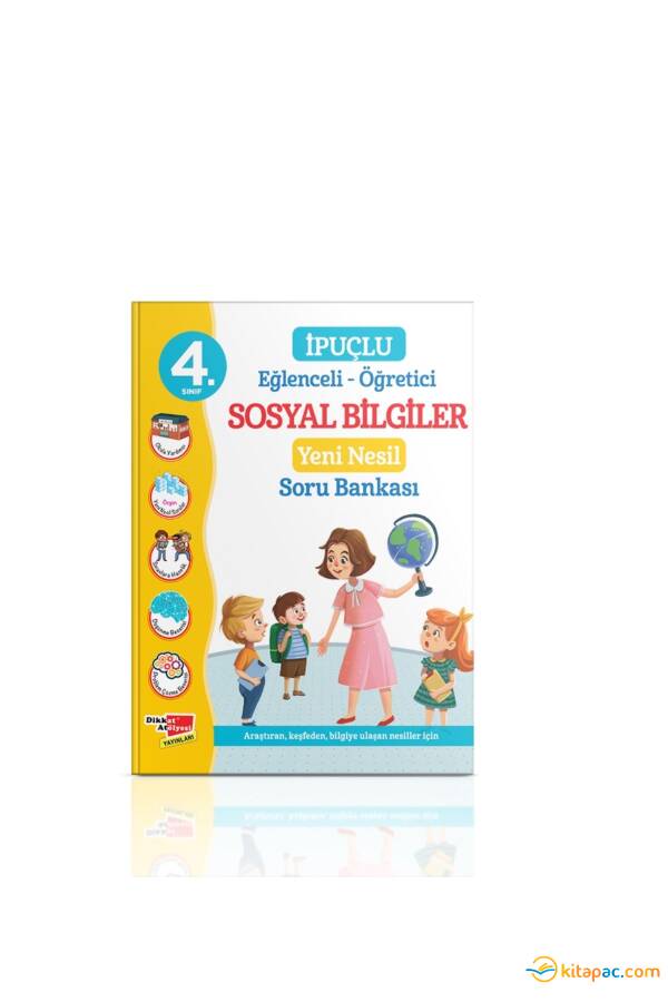 DİKKAT ATÖLYESİ 4.Sınıf İPUÇLU SOSYAL BİLGİLER Yeni Nesil Soru Bankası - 1