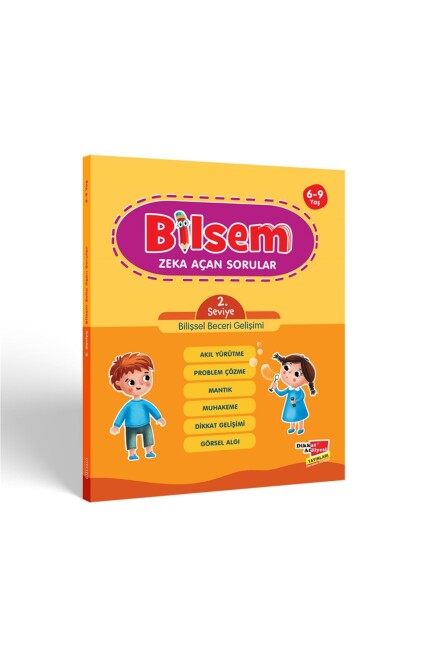 BİLSEM ZEKA AÇAN SORULAR - 2.Seviye - DİKKAT ATÖLYESİ YAYINLARI