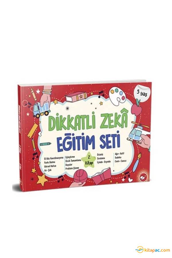 DİKKATLİ ZEKA EĞİTİM SETİ - 2. Kitap (5 Yaş) - 1