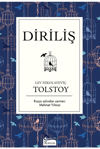 DİRİLİŞ ....... Lev N.TOLSTOY - Bez Ciltli - KORİDOR YAYINCILIK 