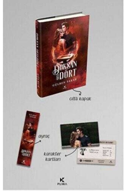 DOKSAN ARTI DÖRT -1 CİLTLİ - PUKKA YAYINLARI