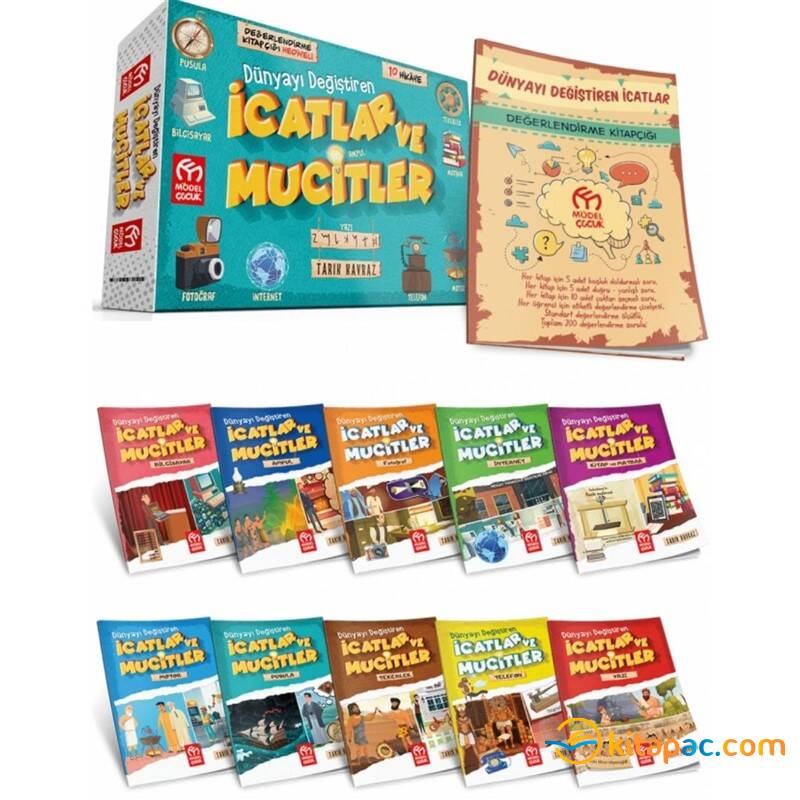DÜNYAYI DEĞİŞTİREN İCATLAR ve MUCİTLER - 10 Kitap - 1