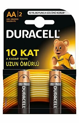 DURACELL KALEM PİL 2 li (AA) - DURACELL