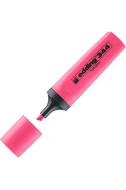 EDDİNG 344 FOSFORLU KALEM - PEMBE - EDDİNG