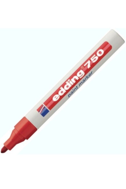 EDDİNG 750 PAİNT MARKER - KIRMIZI - EDDİNG