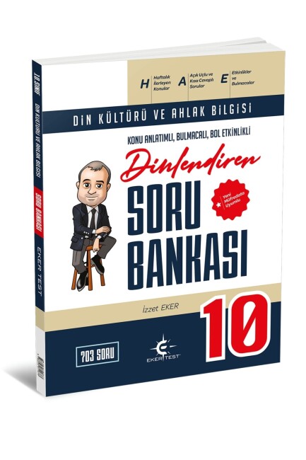 EKER 10.Sınıf DİNLENDİREN DİN KÜLTÜRÜ K.A.SORU BANKASI - EKER YAYINLARI