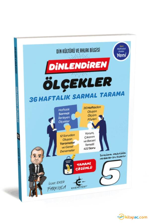 EKER 5.Sınıf DİN KÜLTÜRÜ TEST DİNLENDİREN ÖLÇEKLER - 1