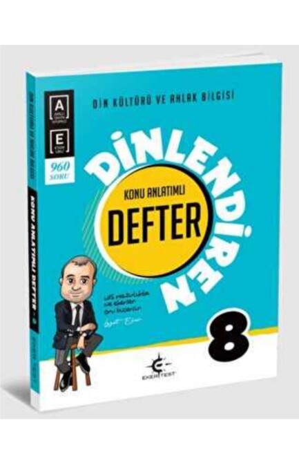 EKER 8.Sınıf DİNLENDİREN DEFTERİ - EKER YAYINLARI