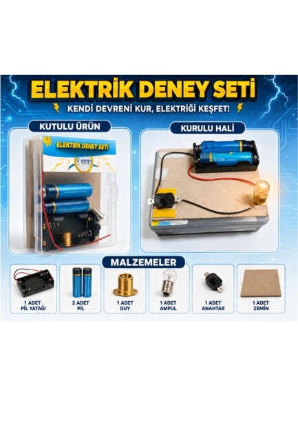 ELEKTRİK DENEY SETİ - EMİN İŞ TEKNOLOJİ