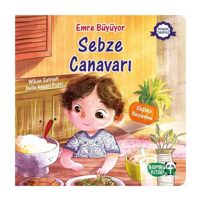 EMRE BÜYÜYOR - SEBZE CANAVARI - BAMBU KİTAP