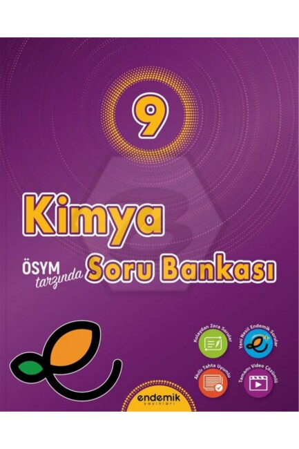 ENDEMİK 9.Sınıf KİMYA Soru Bankası - ENDEMİK YAYINLARI