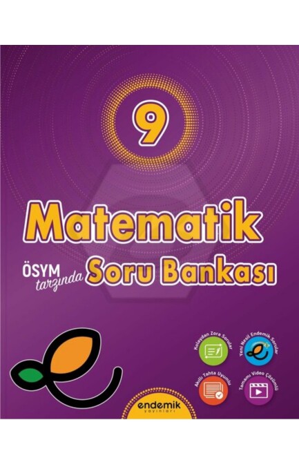 ENDEMİK 9.Sınıf MATEMATİK Soru Bankası - ENDEMİK YAYINLARI