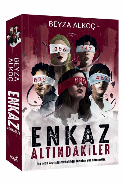 ENKAZ ALTINDAKİLER - KARTON KAPAK - BEYZA ALKOÇ - İNDİGO KİTAP 