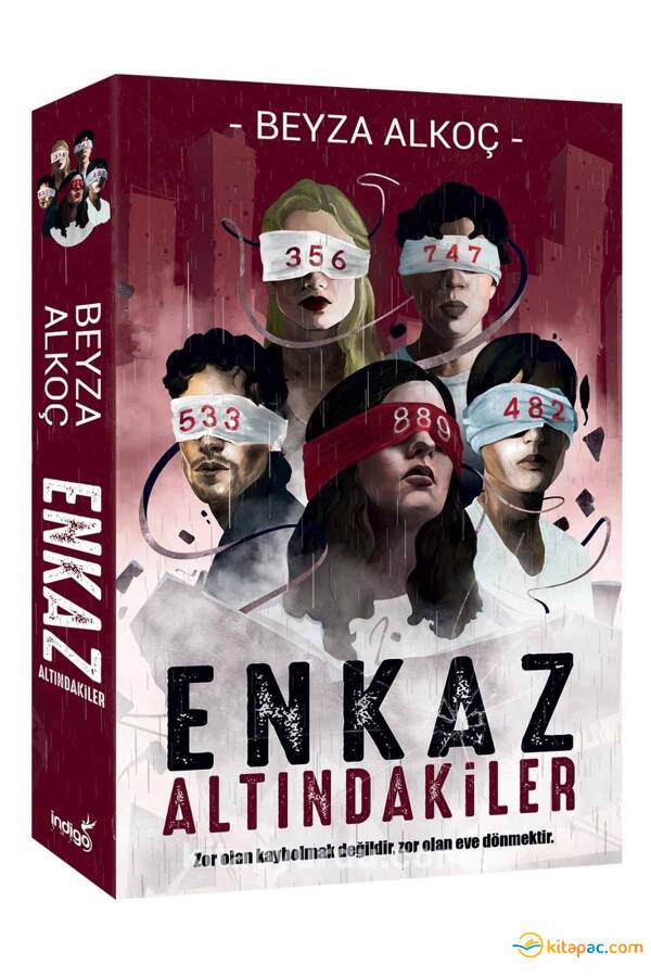 ENKAZ ALTINDAKİLER - KARTON KAPAK - BEYZA ALKOÇ - 1