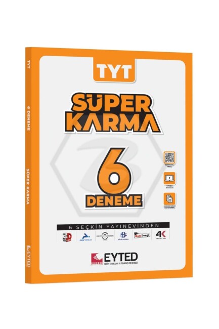 EYTED TYT SÜPER KARMA 6 DENEME - EYTED YAYINLARI