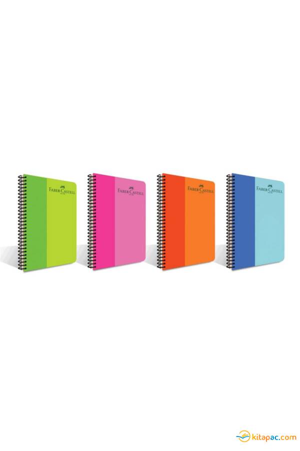 FABER CASTELL 140yp.PP. KAPAK DEFTER BİCOLOR Kareli - 1