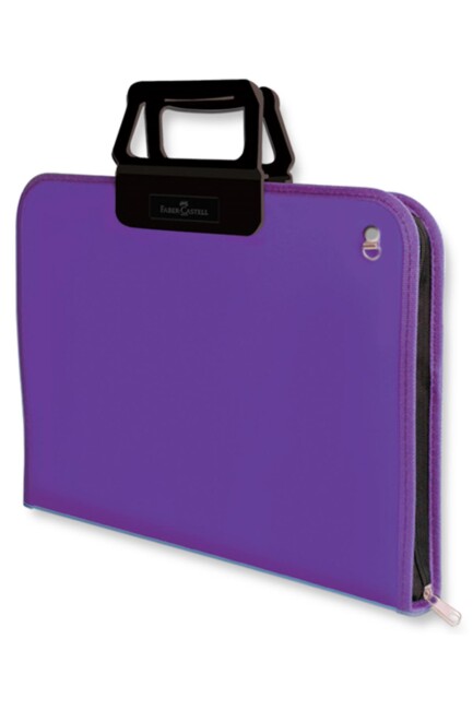 FABER CASTELL 28x38 PROJE ÇANTASI Mor - FABER-CASTELL