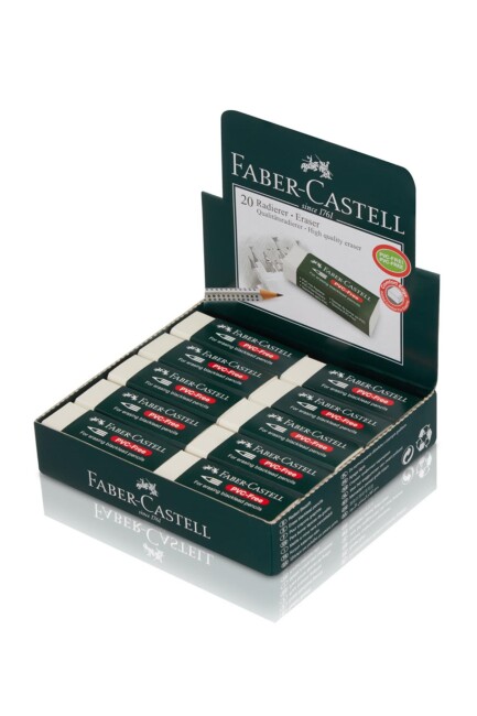 FABER CASTELL 7085/20 BEYAZ SİLGİ - FABER-CASTELL