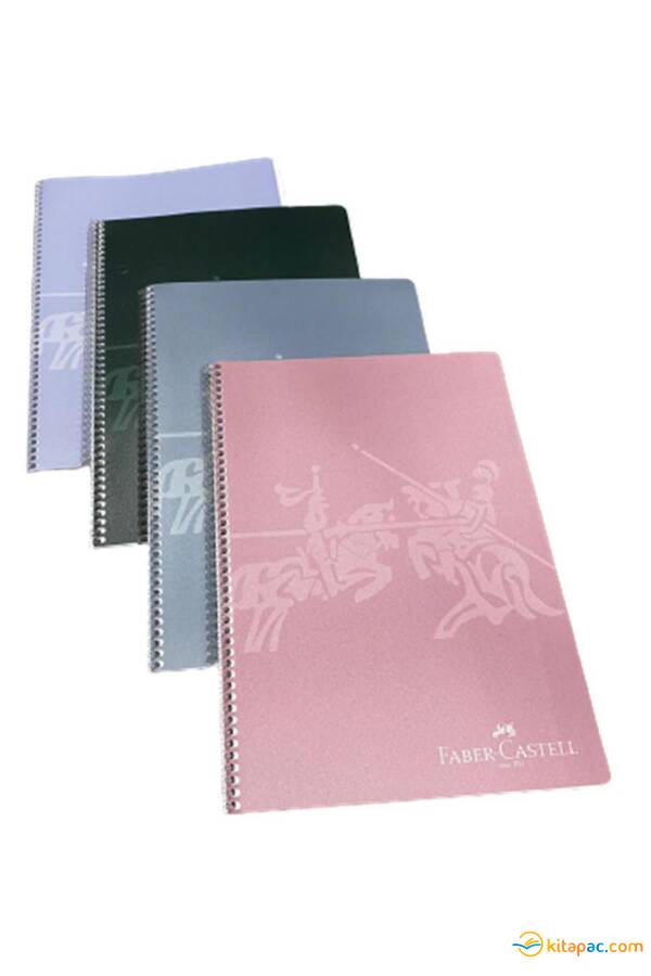 FABER CASTELL A4 120 yp KR1 SPİRALLİ DEFTER 60 gr Kareli - 1